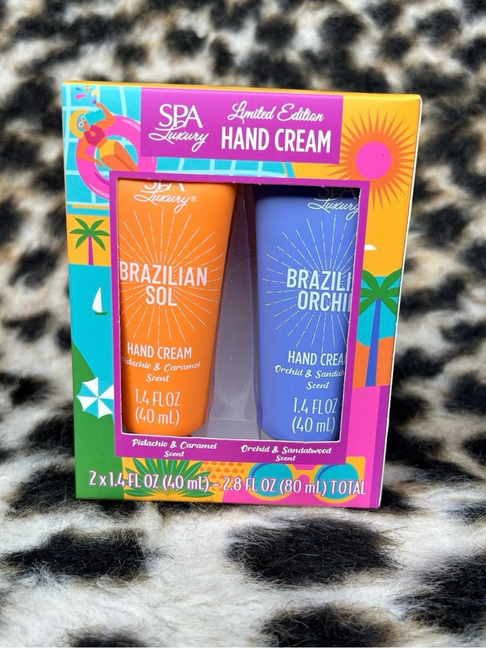 Spa Luxury Hand Creams Brazilian Sol & Brazilian Orchid